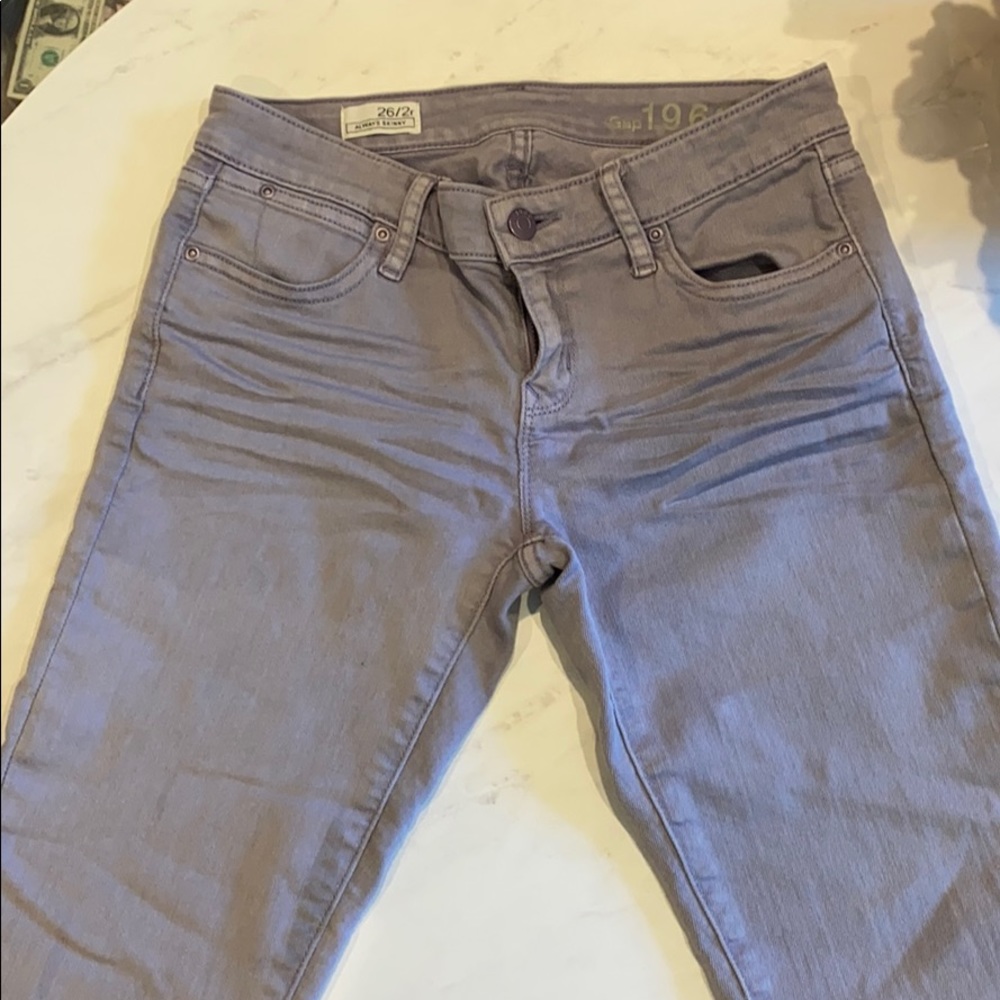Gap lavender stretch denim